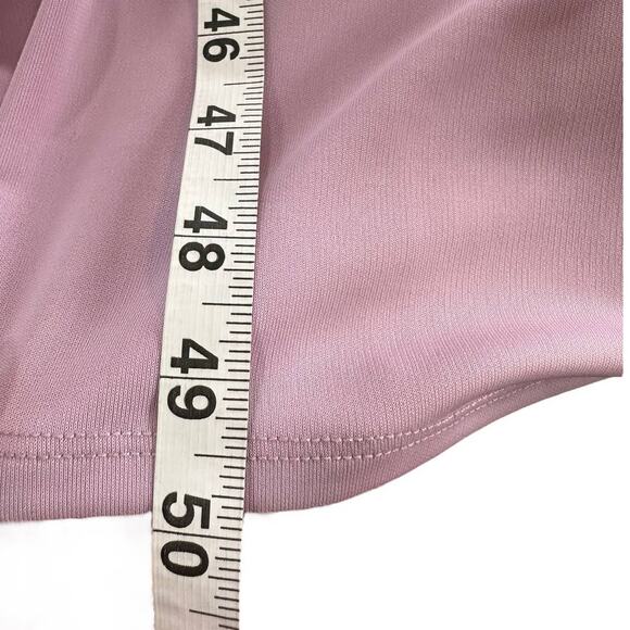 Cinq A Sept NEW Janis Square Neck Tie Front Short Sleeve Midi Dress Purple 4 - Picture 11 of 11